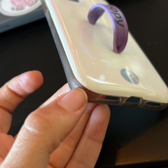 iPhone 11 Pro Opal Loopy Case with Purple Marble Loop - Picture 2 of 3